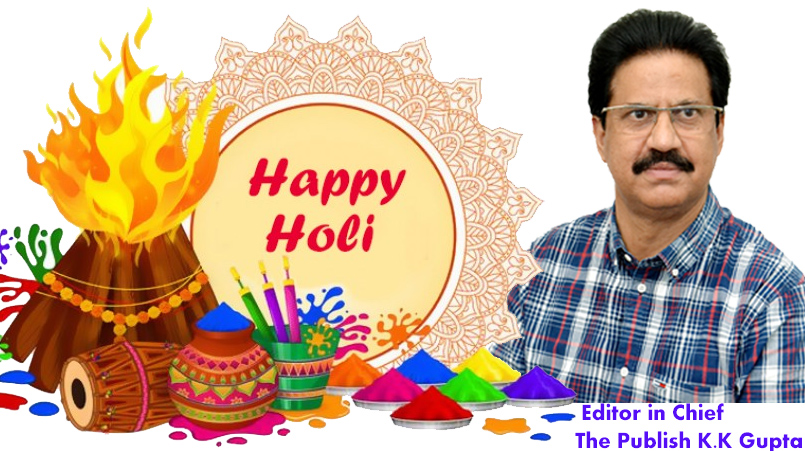  K.K Gupta extends Holi Greetings to the people of J&K